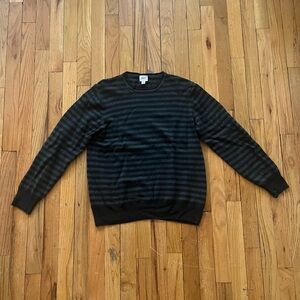 vintage armani striped sweater